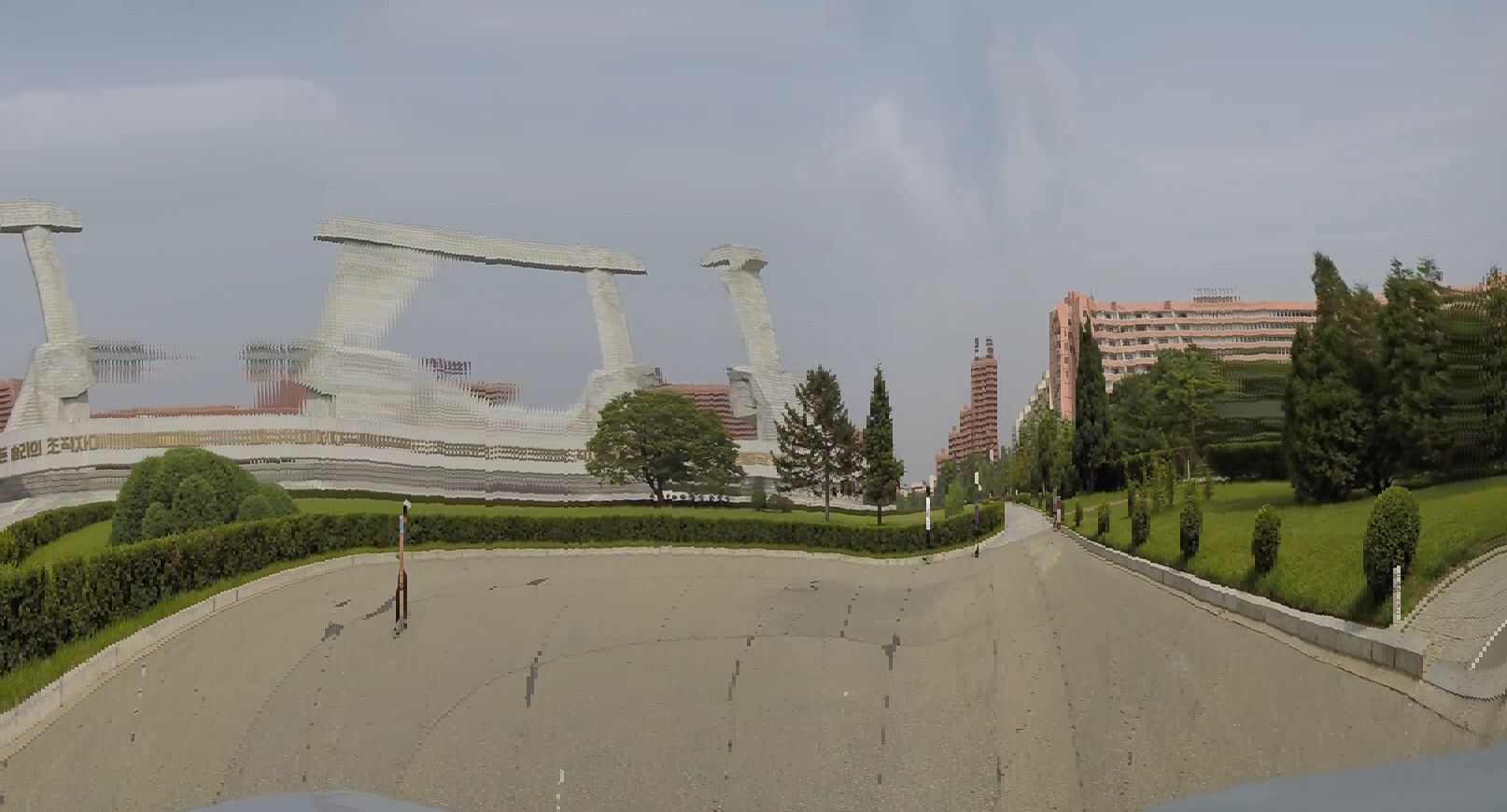 Book spread of Pyongyang.