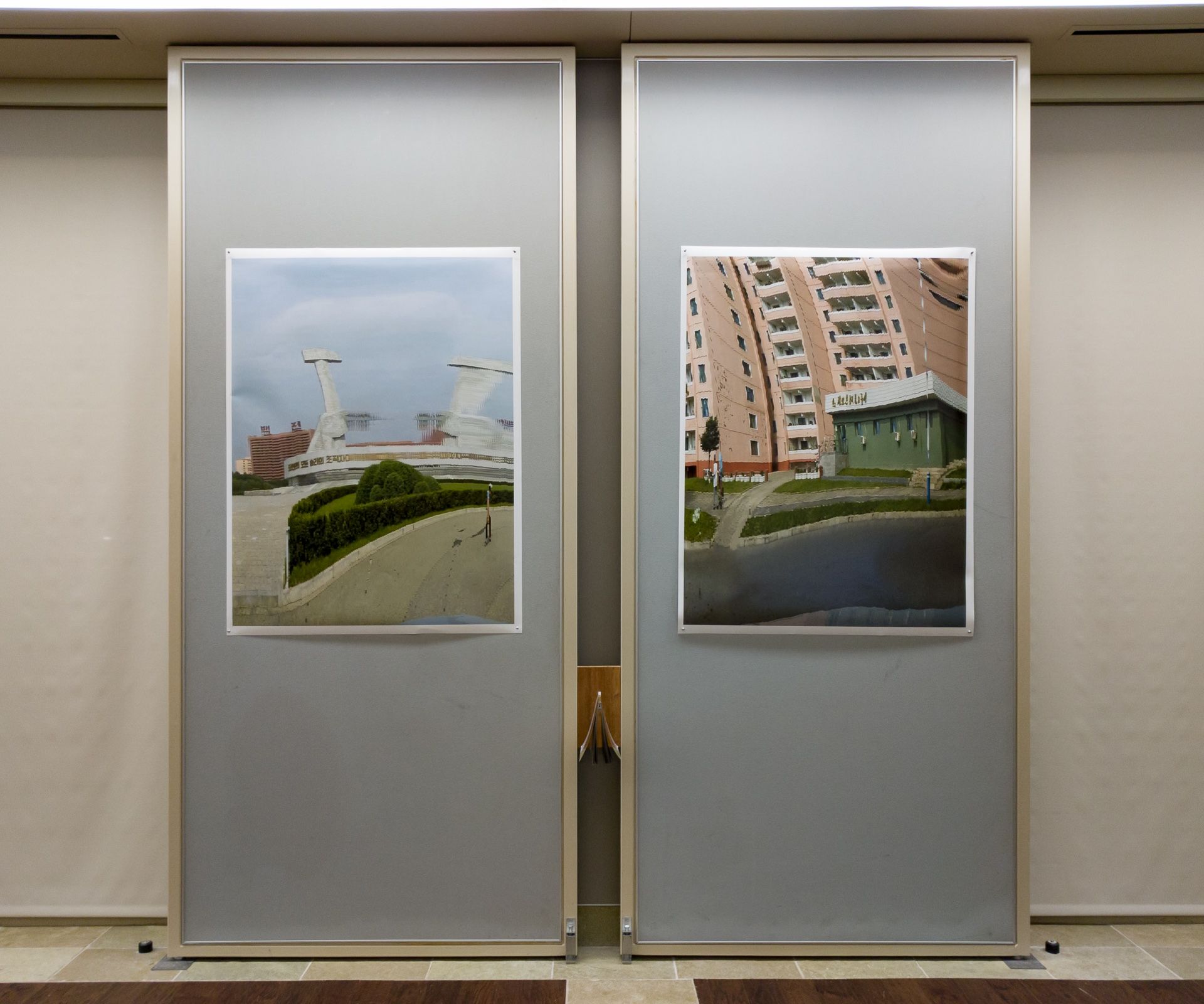Pyongyang. Digital prints and book.
